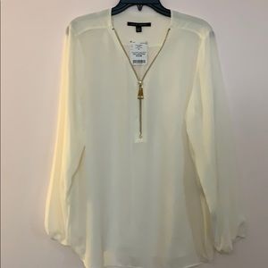 Zac &Rachel ivory dress shirt